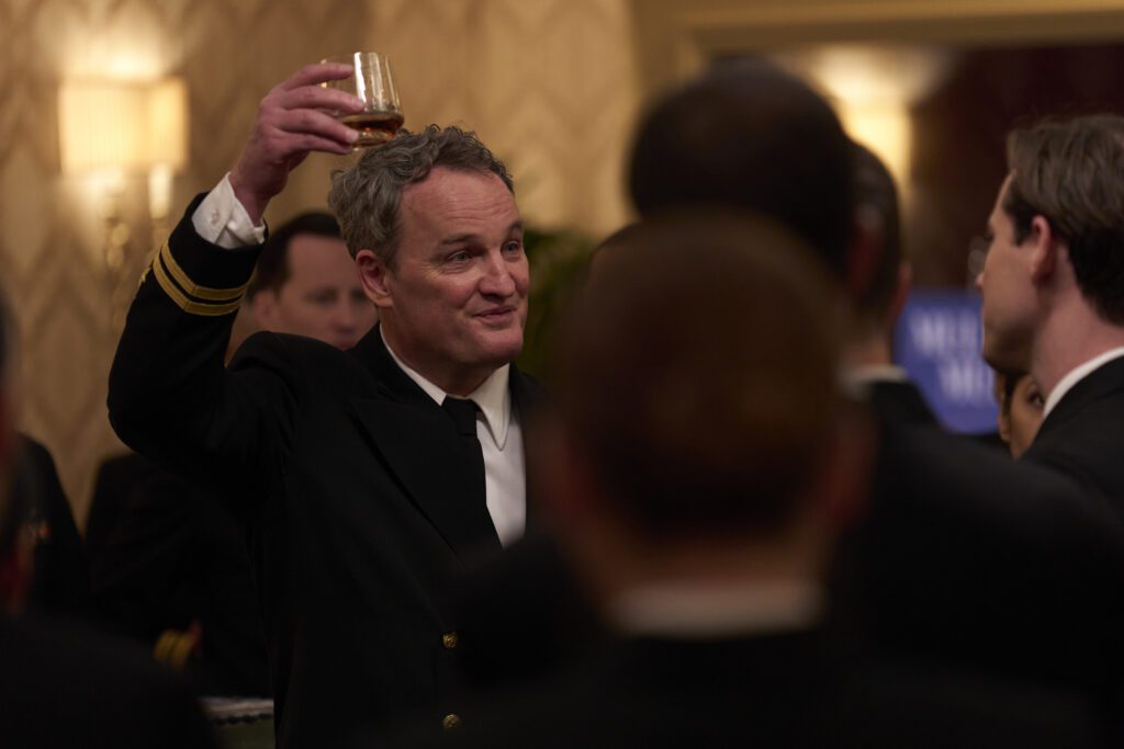 jason clarke in The caine mutiny court-martial