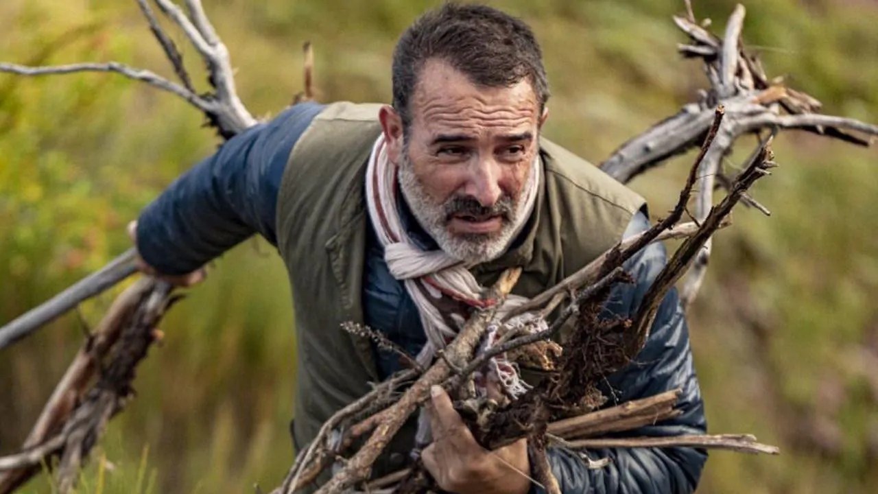 Jean Dujardin in A passo d'uomo