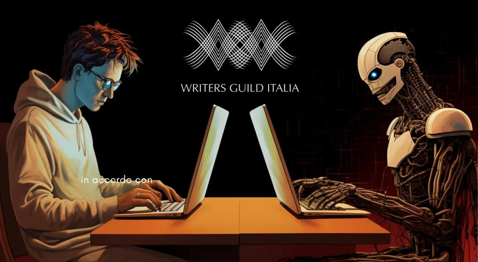 cover poster intelligenza artificiale