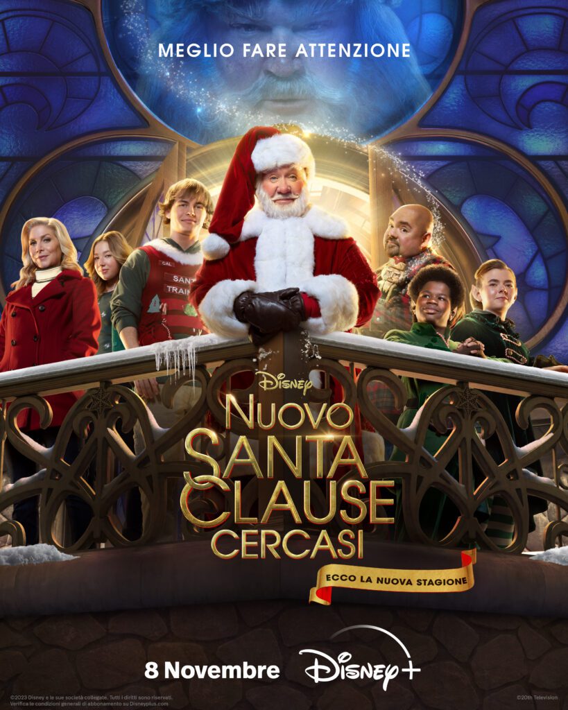 key art seconda stagione nuovo santa claus cercasi