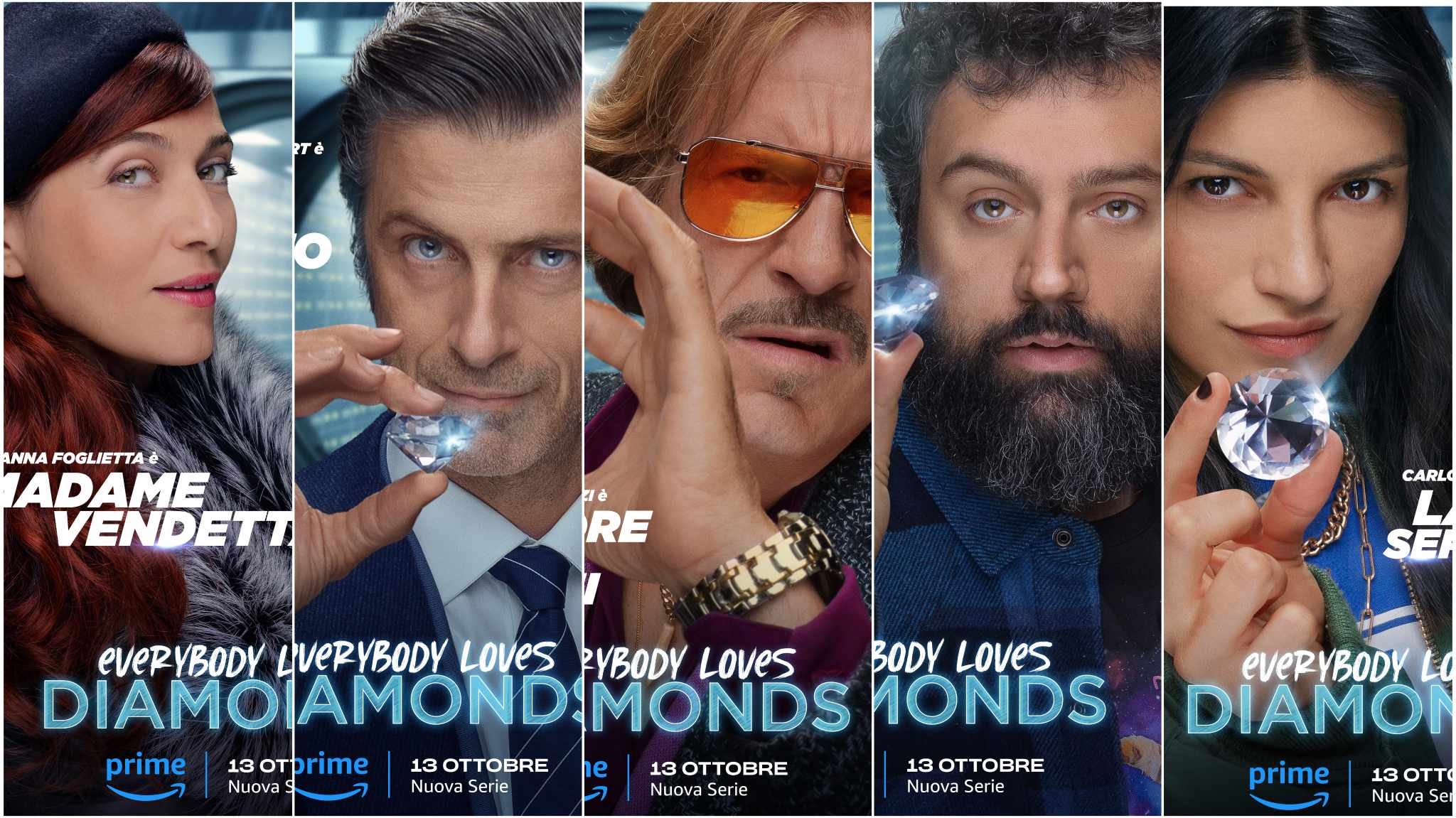 collage character poster everybodys loves diamonds