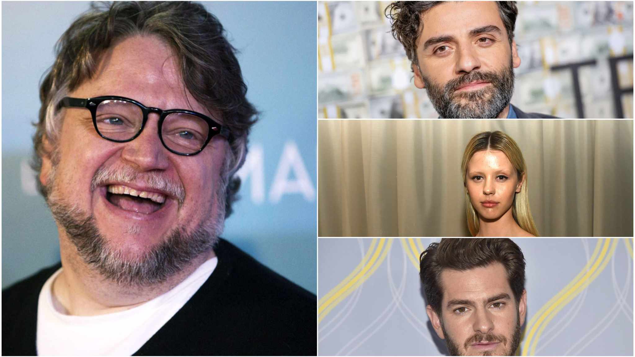 collage immagine del toro isaac garfield e goth