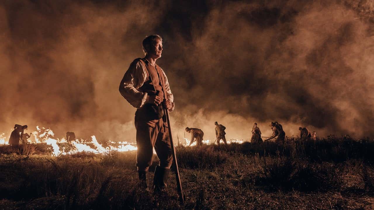Mads Mikkelsen in Promised Land (Bastarden)