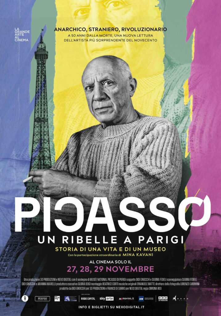 poster picasso. un ribelle a parigi
