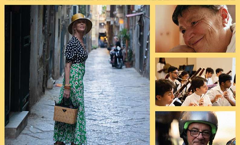 Posso entrare? An Ode to Naples: il poster del film di Trudie Styler
