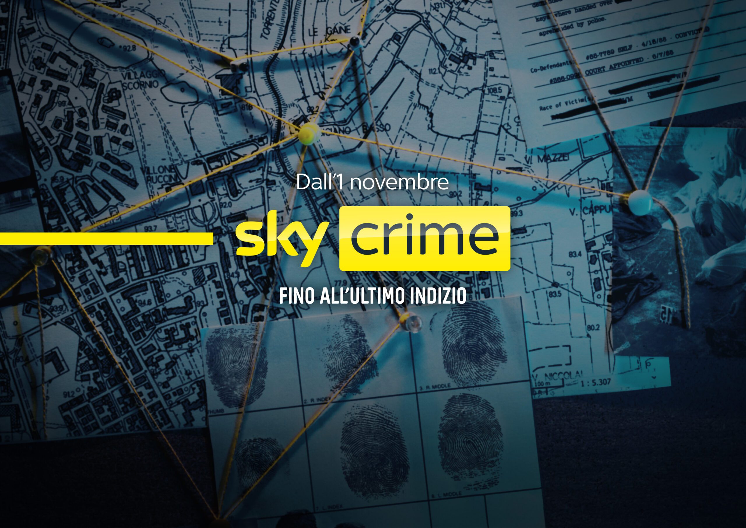 Sky: a novembre arriva Sky Crime la casa italiana del real crime