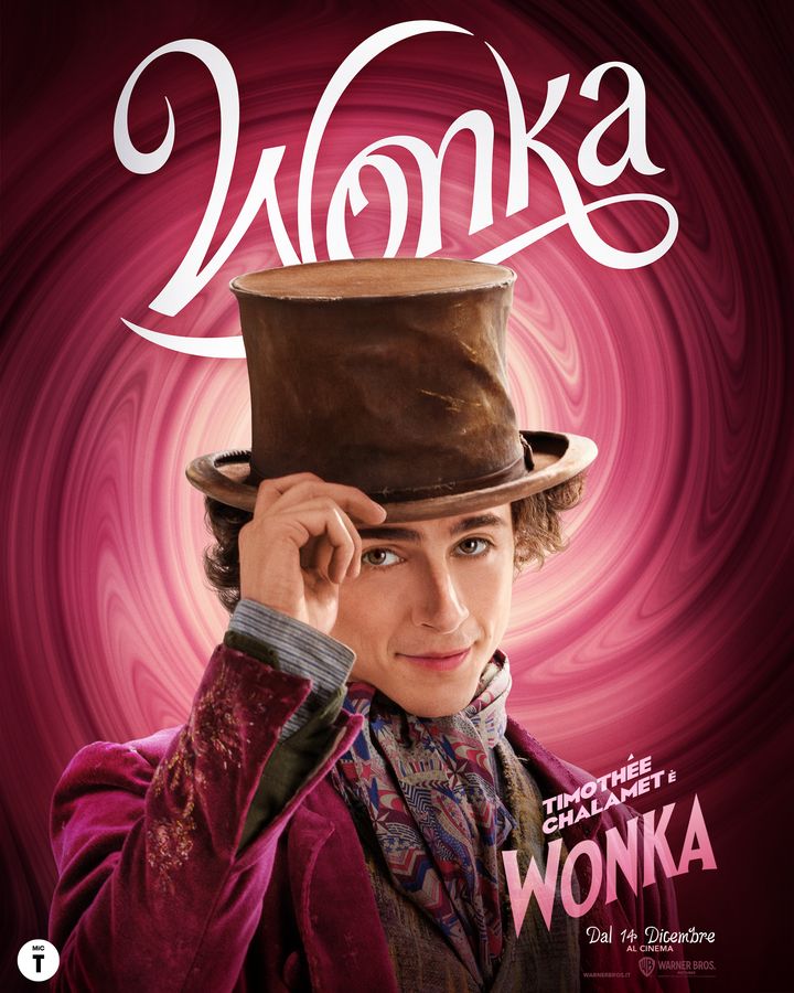 character poster Wonka