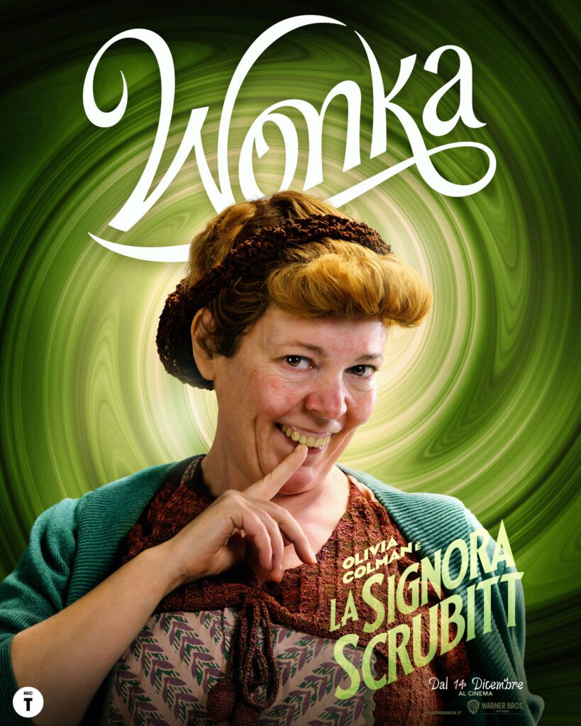 character poster Wonka