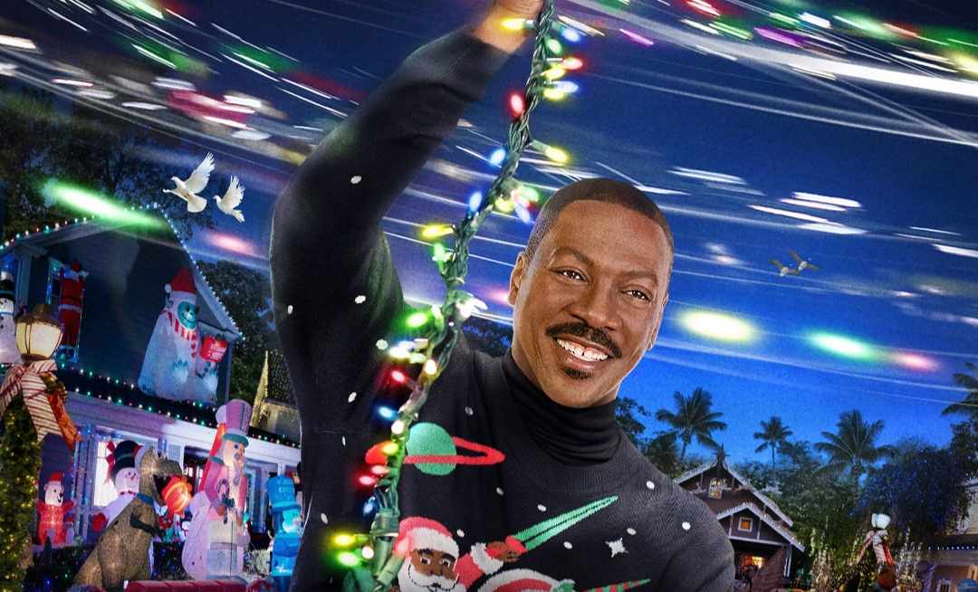 cover teaser poster buon natale da candy cane lane