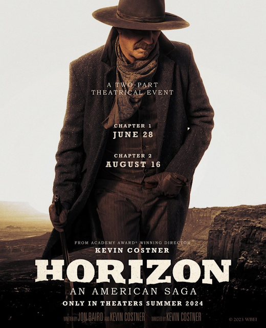 kevin costner nel teaser poster di horizon 