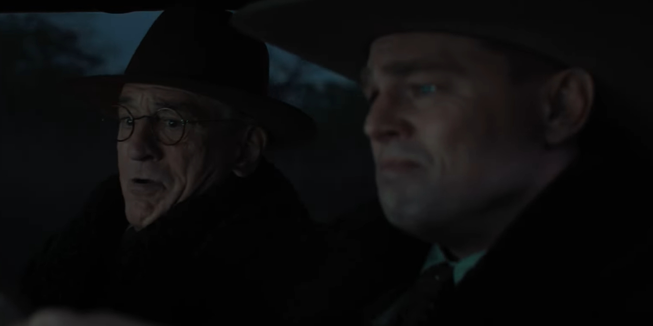 robert de niro e leonardo di caprio in killers of the flower moon