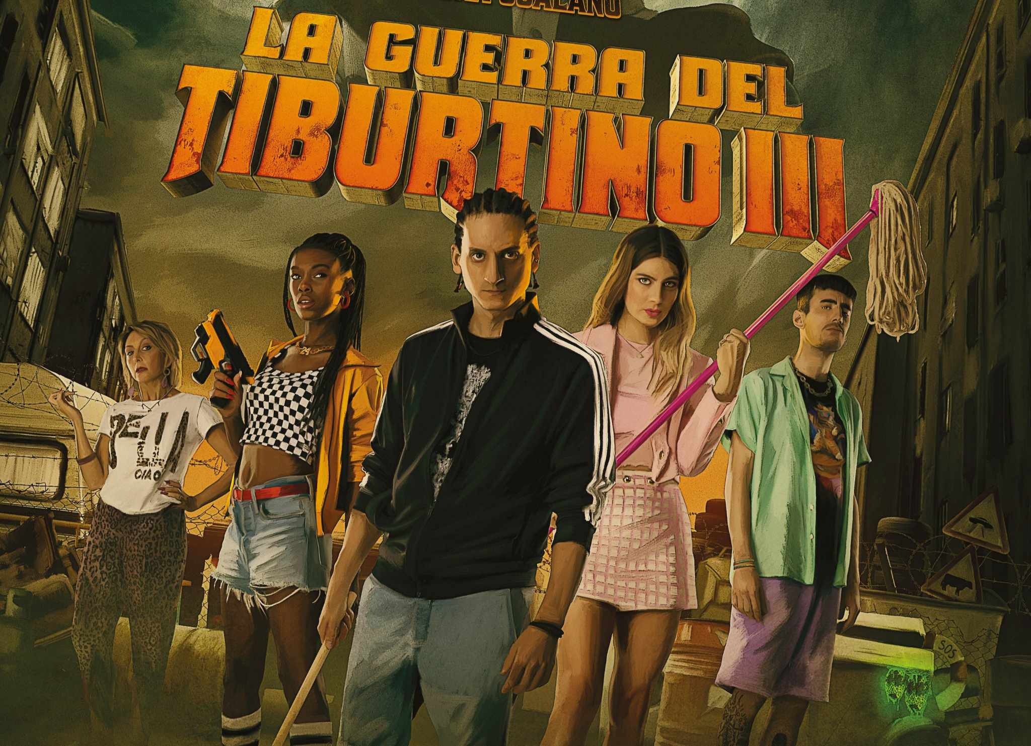 cover poster la guerra del tiburtino III