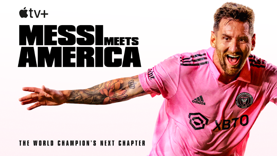 locandina docuserie messi meets america