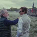 ridley scott e joaquin phoenix sul set di napoleone