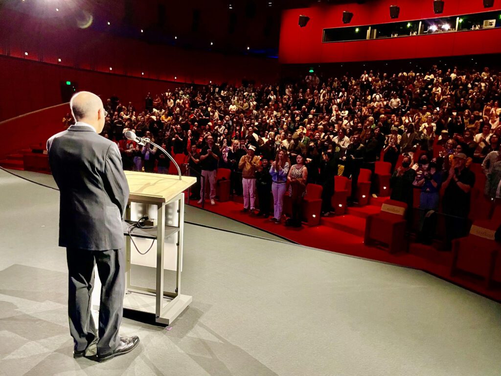 immagine proiezione academy nuovo cinema paradiso