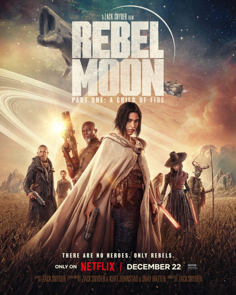 locandina rebel moon - parte one la figlia del fuoco