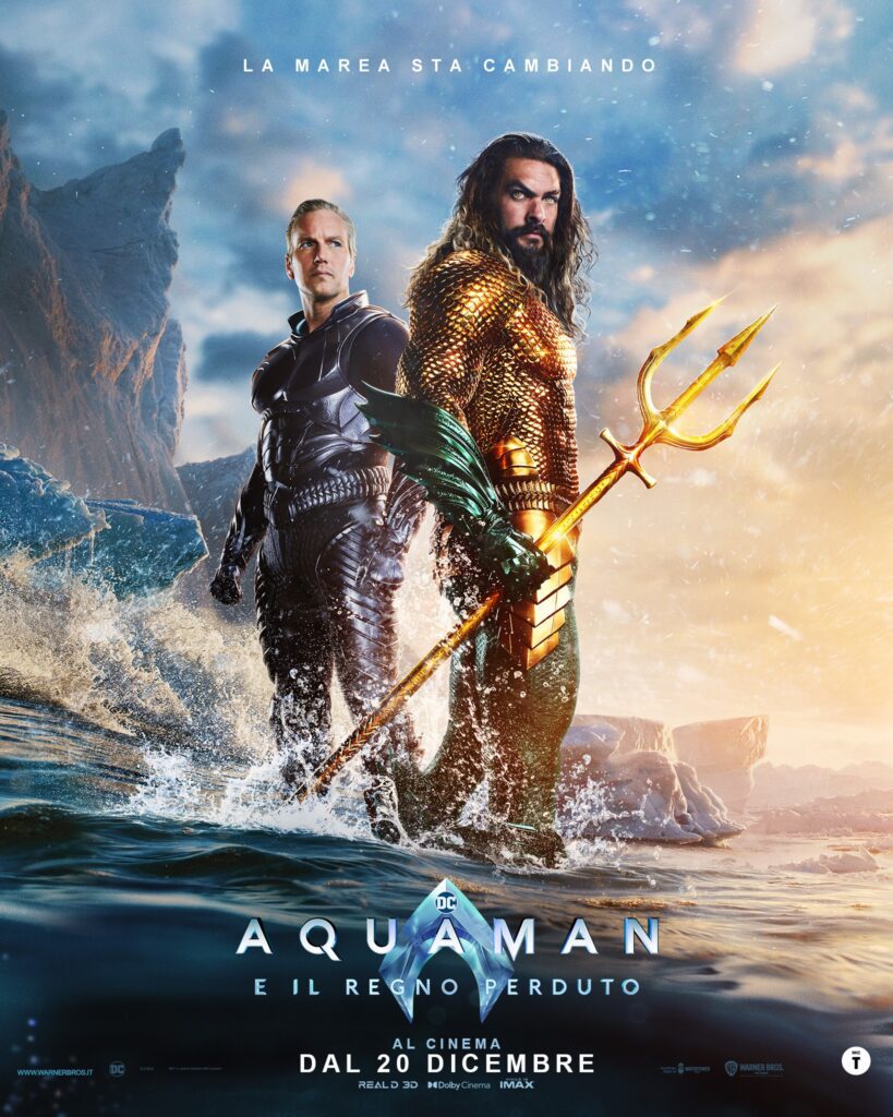 Nuovo poster Aquaman e il Regno Perduto