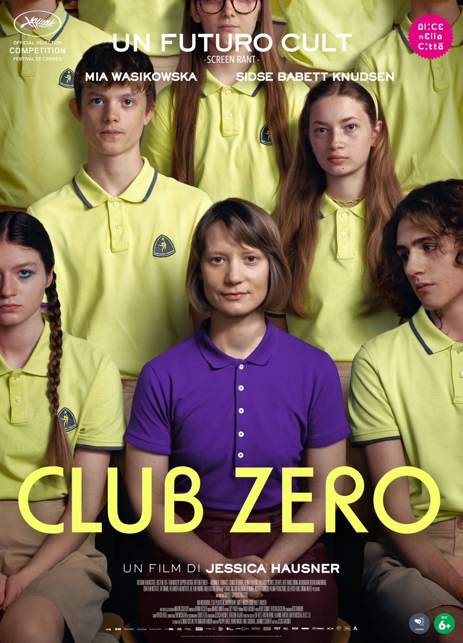 il poster di club zero