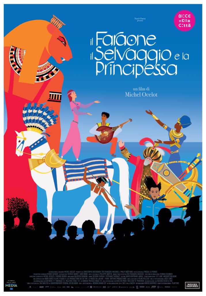 il poster il faraone il selvaggio e la principessa