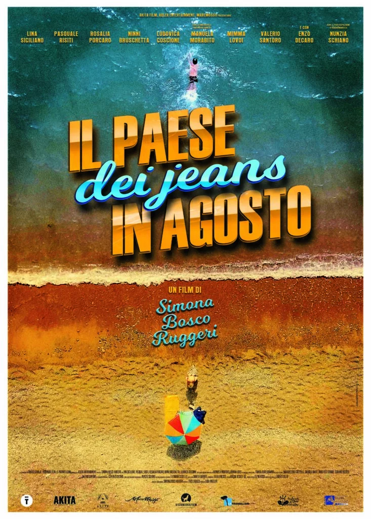 poster film il paese dei jeans in agosto