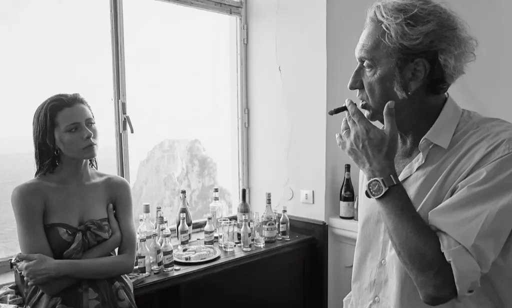 paolo sorrentino nella prime immagini di Prthenope