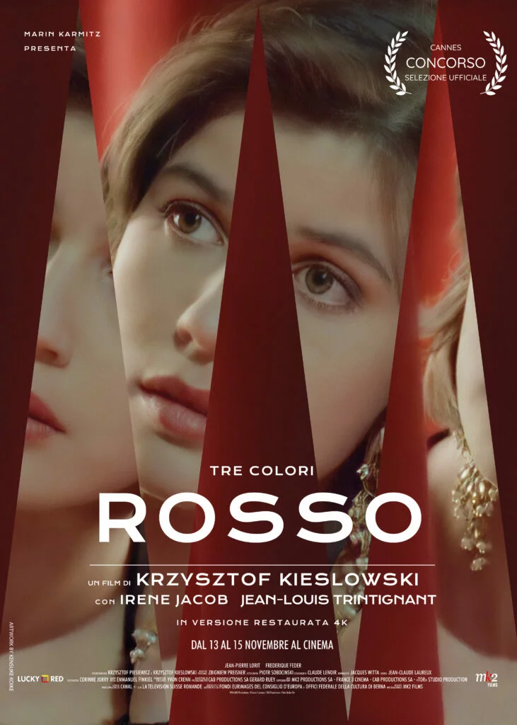 poster tre colori film rosso