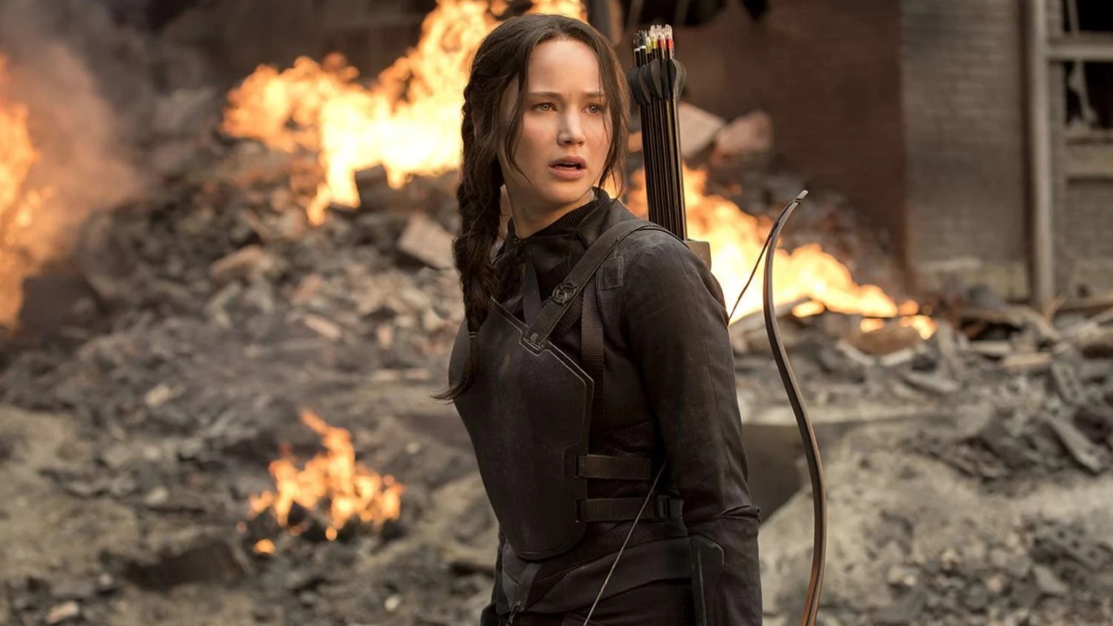 jennifer lawrence in hunger games