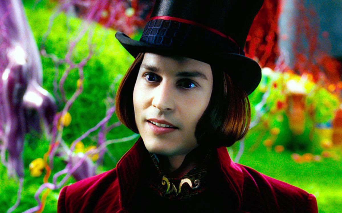 johnny depp ne la fabbrica di cioccolato