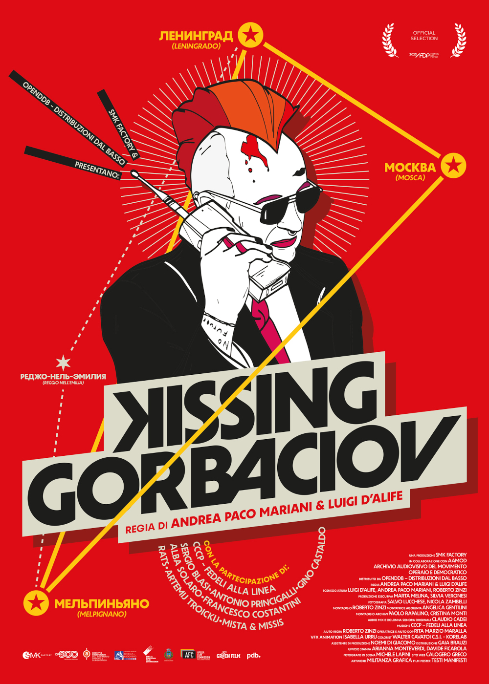 poster kissing gobaciov