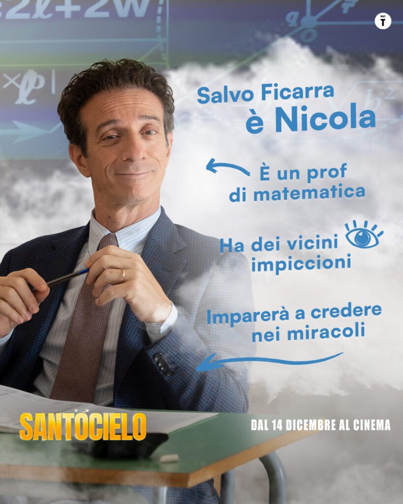 il character poster di salvo ficarra in santocielo