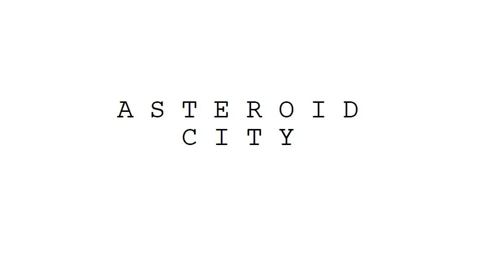 sceneggiatura Asteroid City