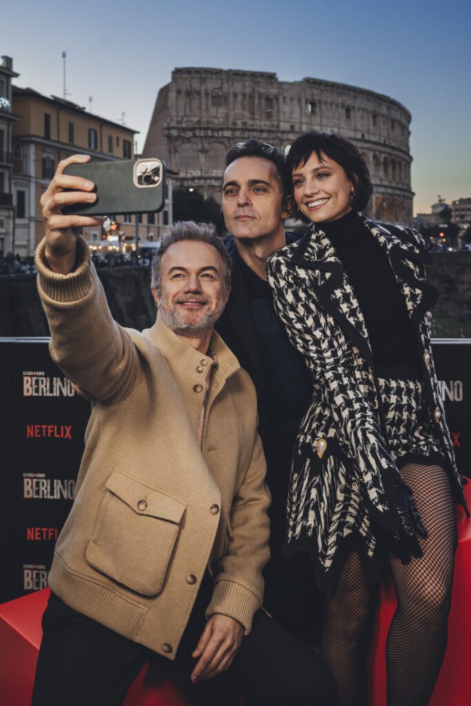 Pedro Alonso, Michelle Jenner e Tristán Ulloa 