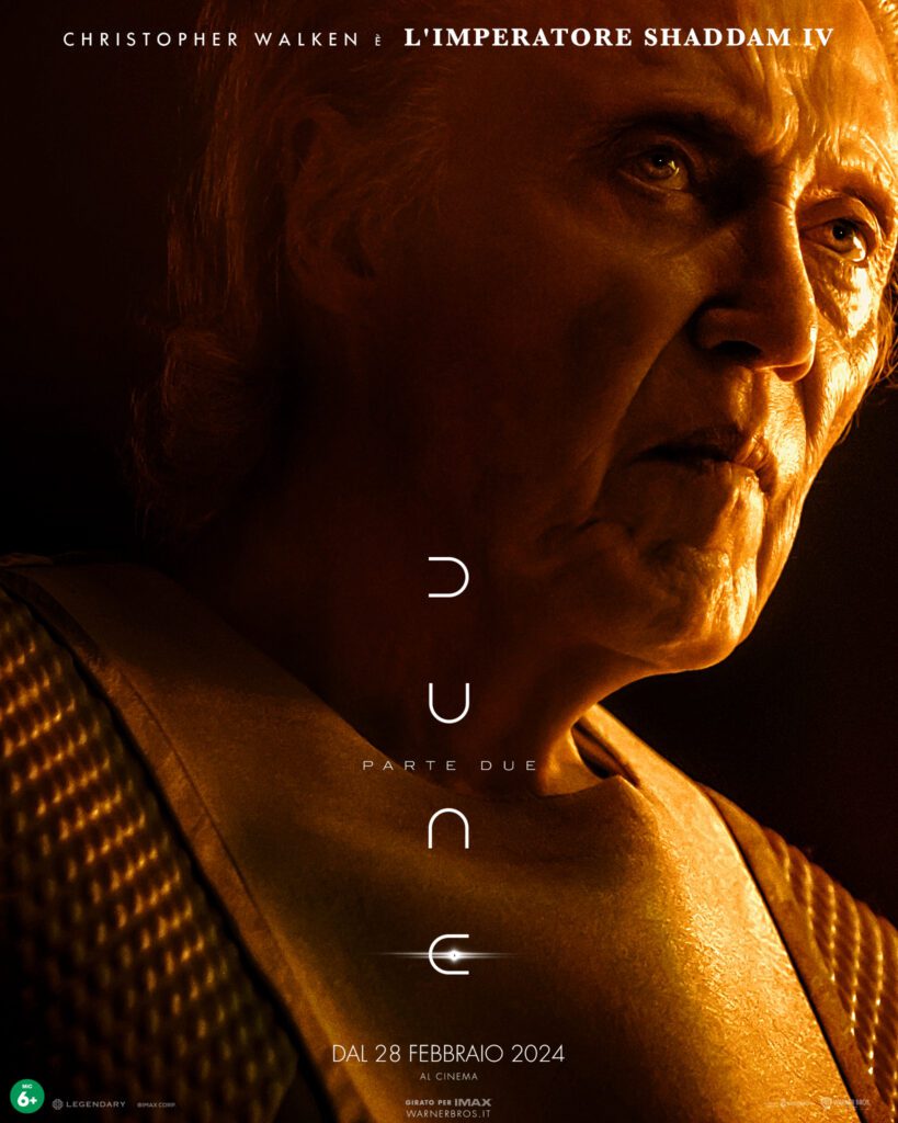 dune parte 2 character poster Christopher Walken