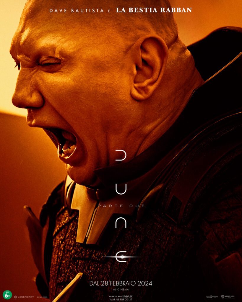 dune parte 2 character poster dave bautista