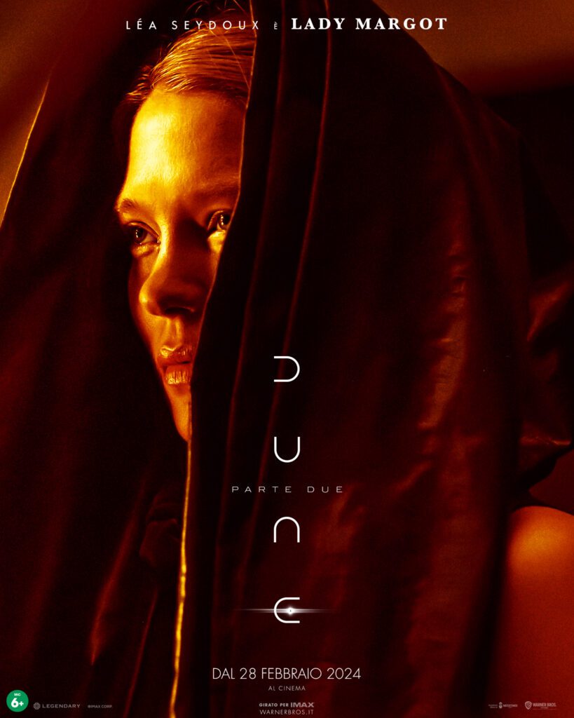 dune parte 2 character poster Lea Seydoux