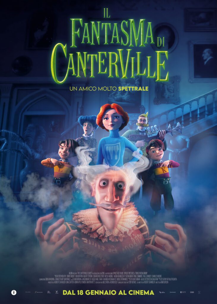 poster animazione il fantasma di canterville