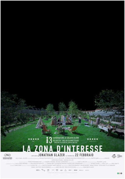 poster italiano la zona d'interesse
