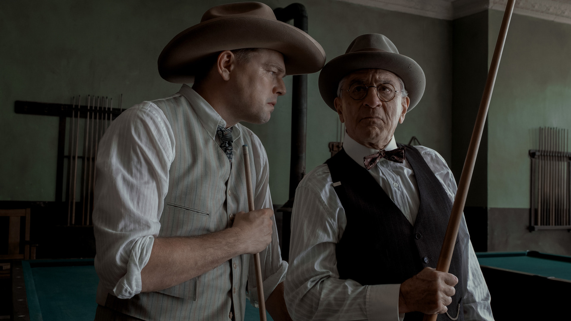 Leonardo DiCaprio e Robert De Niro in Killers of the Flower Moon