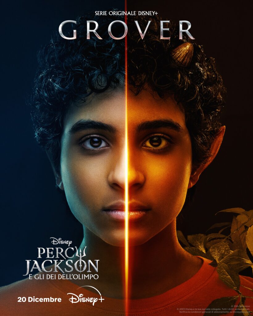 character poster serie percy jackson e gli dei dell'olimpo
