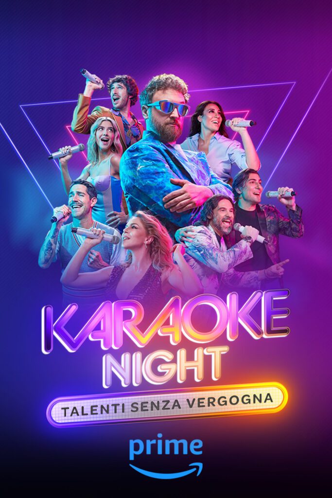 il poster di karaoke night - talenti senza vergogna 