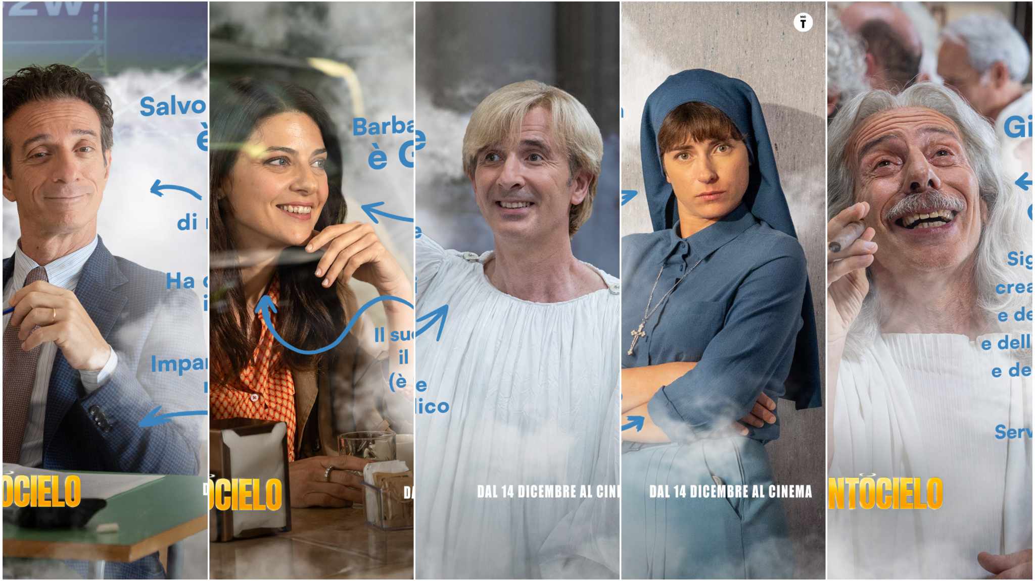 collage character poster santocielo