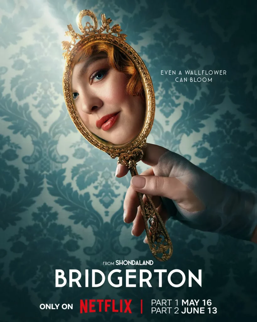 primo poster terza stagione di bridgerton