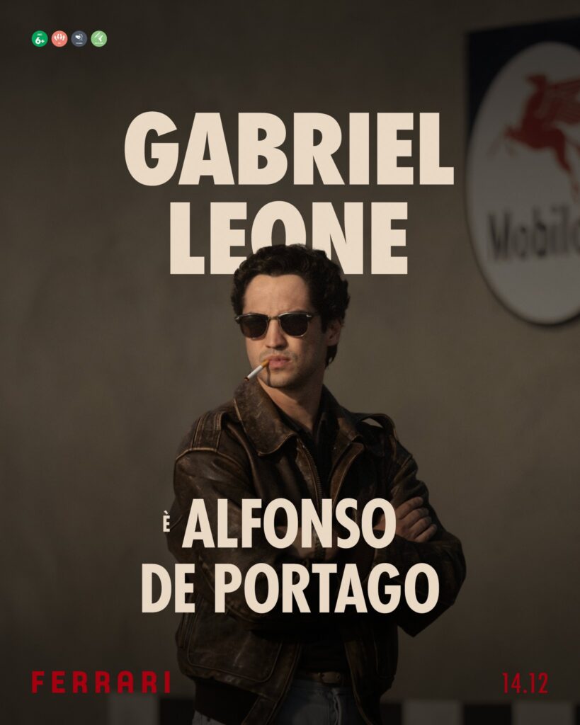 ferrari - character poster - gabriel leone