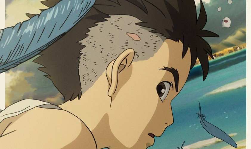 cover nuovo poster il ragazzo e l'airone