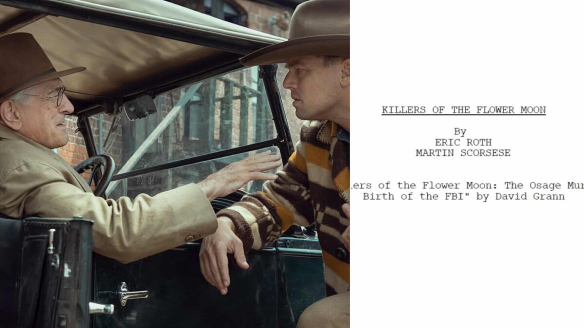 immagini sceneggiatura e film killers of the flower moon