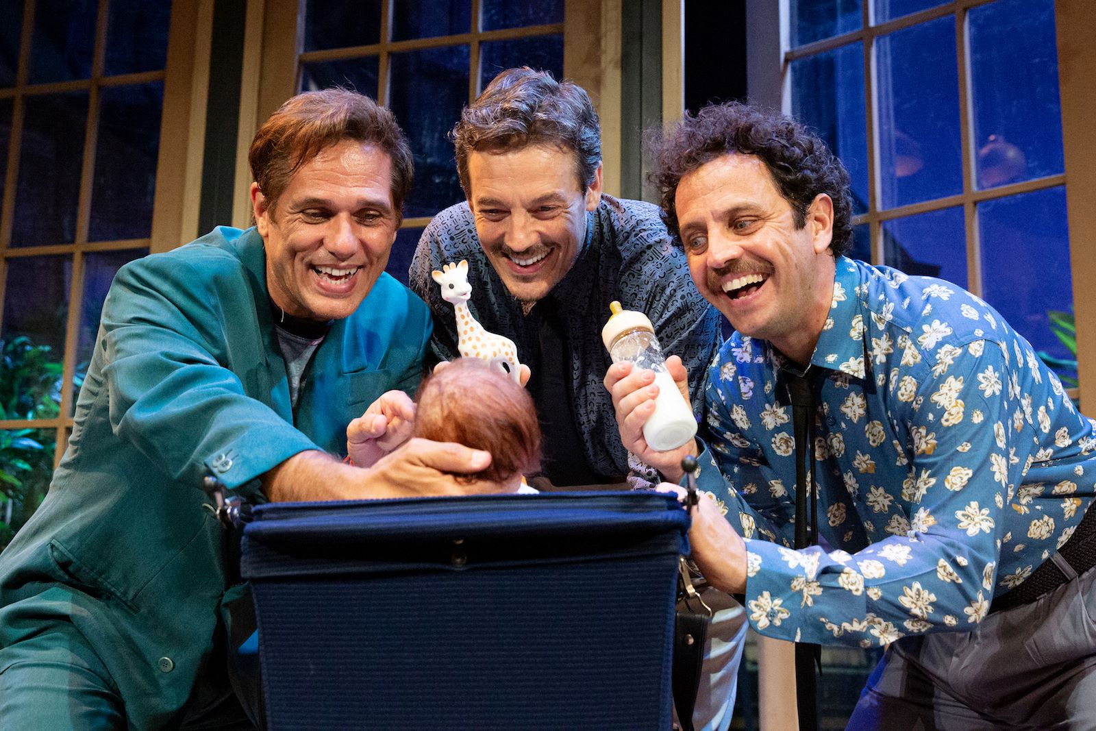 Tre Uomini e una Culla, dal 31 dicembre al Teatro Manzoni