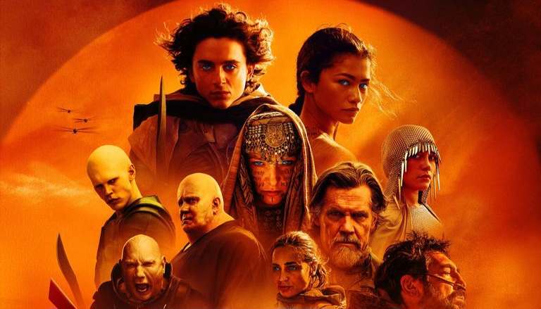 Dune – Parte 2: tutti i protagonisti nel nuovo poster ufficiale italiano