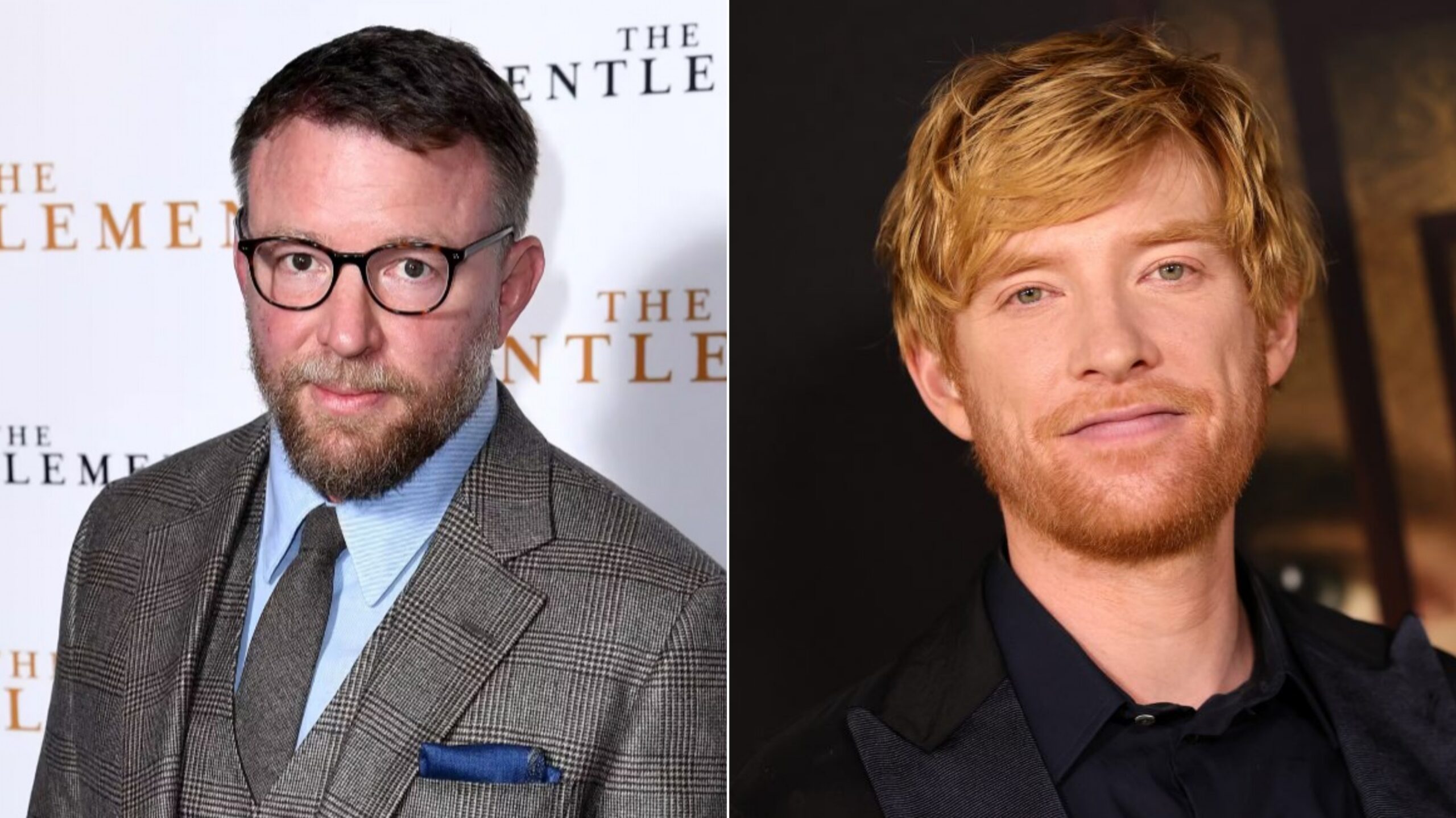 collane mmagini guy ritchie e domhnall gleeson