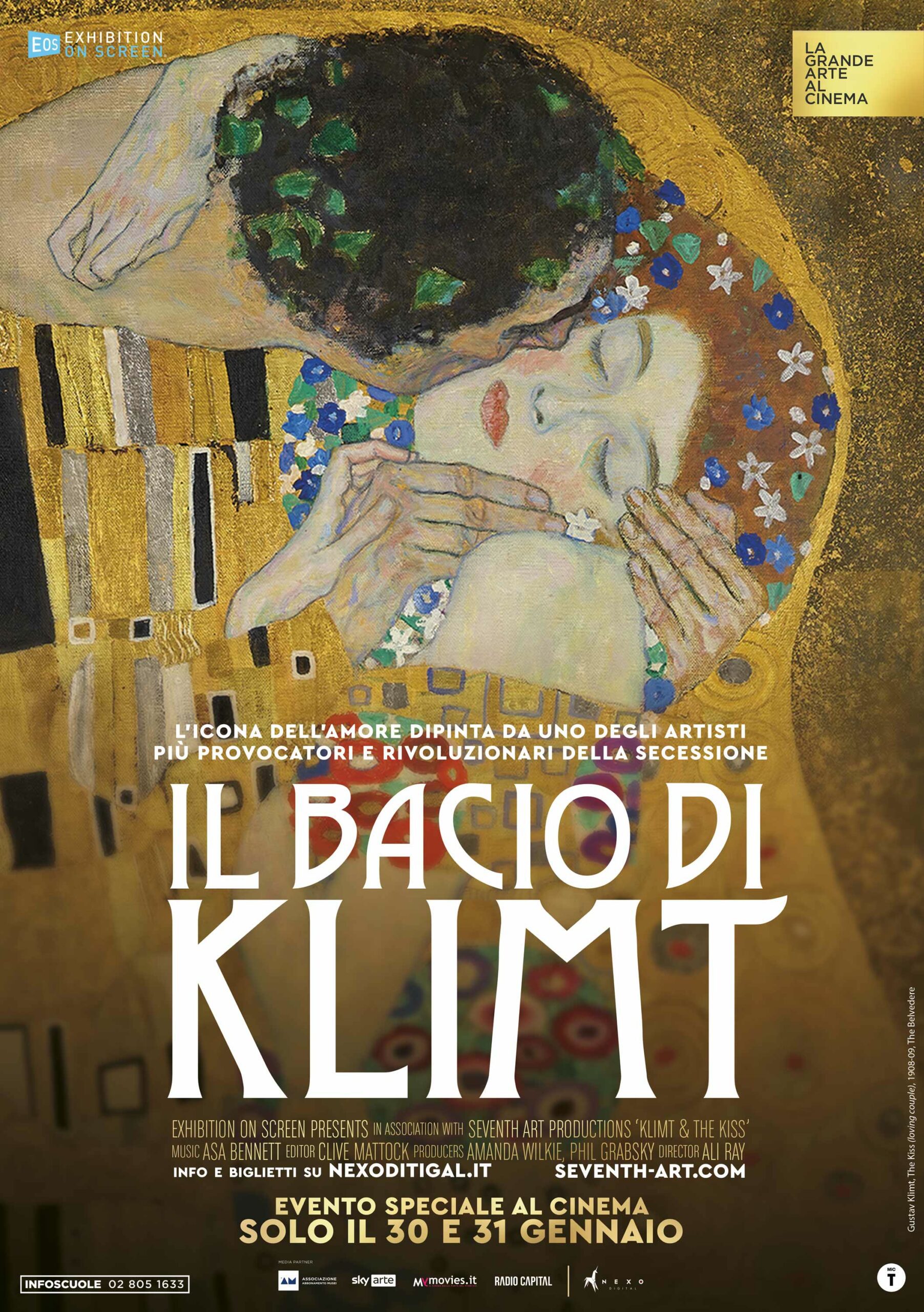 poster il bacio di klimt