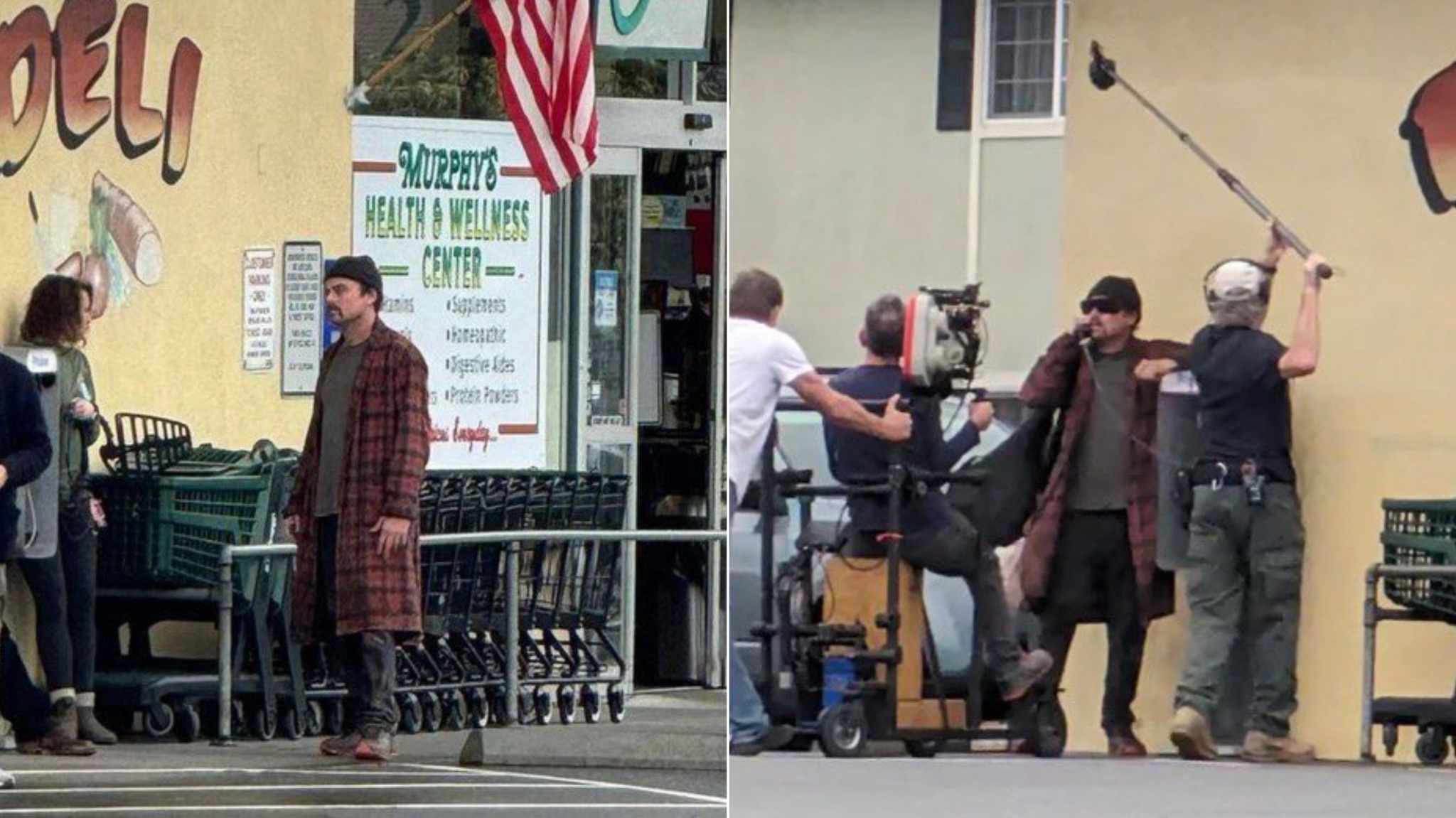 Leonardo DiCaprio nelle prime immagini dal set del film di Paul Thomas Anderson